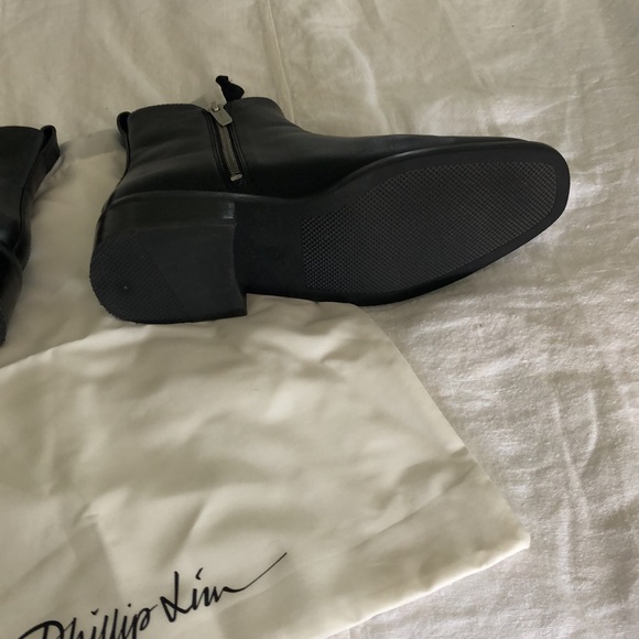 Phillip Lim Alexa Ankle Boot. Size 9.5. Black. - Picture 5 of 9